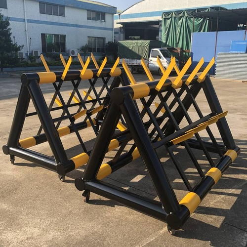 拒马护栏厂 学校门口移动拒马 防冲撞护栏